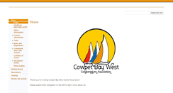Desktop Screenshot of cowpetbaywest.com